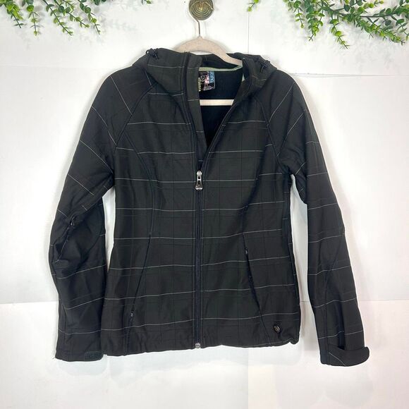 Burton Women’s Snowboarding Dry Ride Jacket Fleece Lined Black Ski Winter Zip Up - Picture 13 of 16